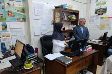 بازدید نماینده مجلس شورای اسلامی از مراکز خدمات جامع سلامت شهرستان رشت